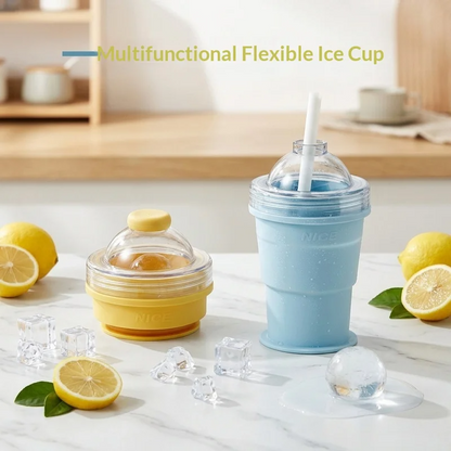 New 💥Collapsible Cup: Portable, Leak-Proof, Retractable Coffee & Iced Drink Cup for Outdoors