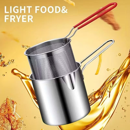 🎁Exclusive offer for our fans! Limited-time low price!🎁Household stainless steel fryer