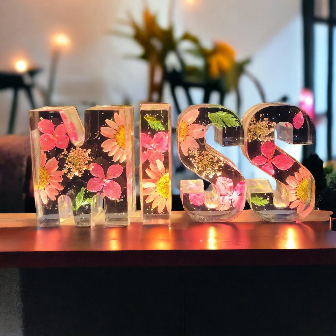 🎁Handmade Floral Night Light