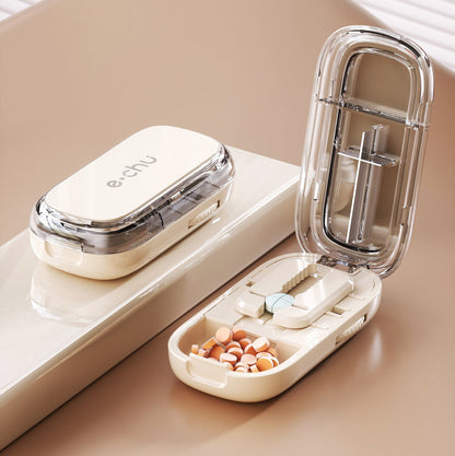 💥Buy One Get One Free💜Medicine Cutter/Dispenser, Quarter Cutter, Precision Medicine Cutter, Half Cutter💥2-Pack