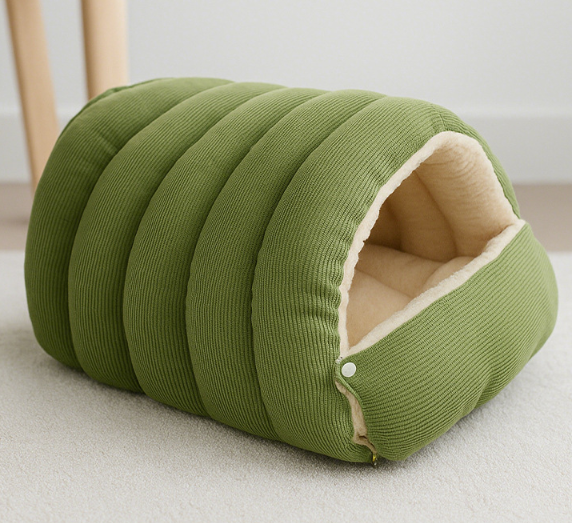 🎉Thickened, warm, and detachable enclosed pet bed for winter use, suitable for small and medium-sized dogs and cats.