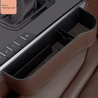 🎈2026 Great Value Offer: Car Seat Gap Storage Box, Leak-Proof Organizer, Car Interior Storage Box