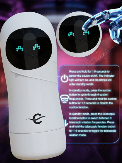 💥【Discreet Delivery】-Smart Suction & Stroke Device – Fully Automated for Effortless Enjoyment