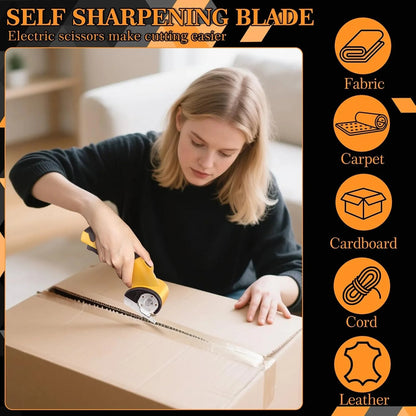 Cordless electric scissors, electric rotary cutting machine