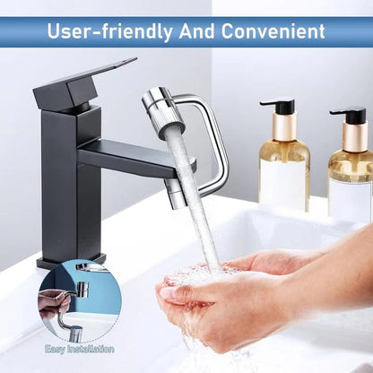 🏷 🎉 Rotatable Faucet Aerator Extension with 2 Splash Modes 💦, Free Install Kit 🎁