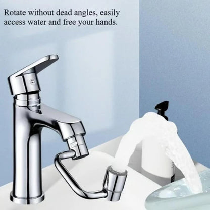 🏷 🎉 Rotatable Faucet Aerator Extension with 2 Splash Modes 💦, Free Install Kit 🎁